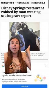 Wild scene at Disney Springs: a scuba-diver robbed Paddlefish after hours, tied up staff, grabbed between $10,000-$20,000 in cash, then swam off through the lake. 😳🧜‍♂️ #Paddlefish #DisneySpringsRobbery #greenscreen #disneyworld #disneyworldnews | Theme Park Mom