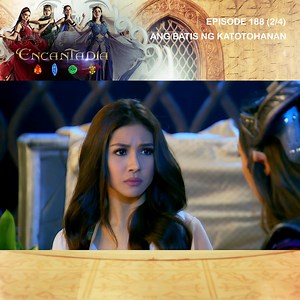 Encantadia 2016: Episode 188 (Part 2 of 4) https://bit.ly/Encantadia2016FullEpisodes 'Encantadia' revolves around the story of four kingdoms: Lireo, Sapiro, Hathoria, and Adamya. The queen of Lireo, Minea, had to choose among her daughters, Sang'gre Amihan, Sang'gre Pirena, Sang'gre Danaya, and Sang'gre Alena, to be her successor and each will keep one of the powerful gemstones of water, earth, fire, and air that maintain the balance in the world of Encantadia. After testing the capabilities of 