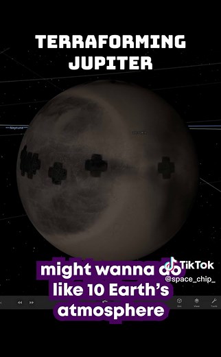 Terraforming Jupiter in Universe Sandbox 2! #universesandbox2 #space #gaming #spacechip #universesandbox #terraforming