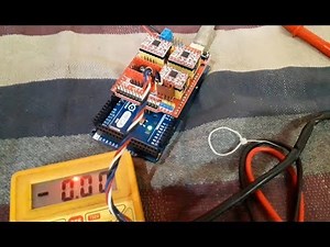 arduino mega 2560 + CNC Shield V3.0 and arduino driver a4988