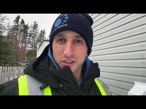 Ductless Minisplit Compressor Clogged with Snow and Ice Fix