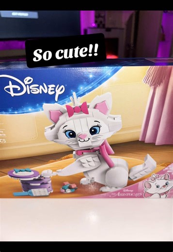 I had too add this to my collecton. Building Lego sets is very therapeutic for me 🎀✨ #disney #lego #disney #cats #aristocats @Disney UK @LEGO