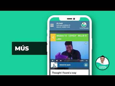 Conheça as funcionalidades do aplicativo Curso Prof Kenny