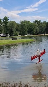 🌊 Lakeside aerobatics! 🚀 The Addiction tearing up the skies with some wild 3D flying over the lake. 3D adrenaline = pure fun! 🔄🔥 | Precision Aerobatics