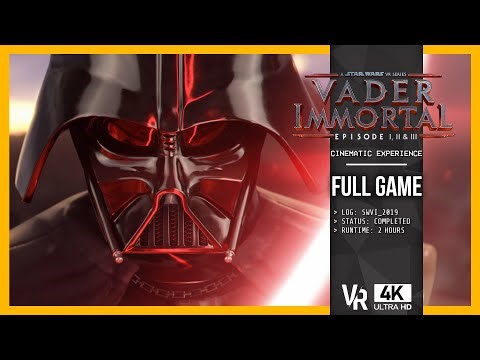 Vader Immortal: The Complete Trilogy (Quest 3 PCVR) | Full Game in 4K (No Commentary)