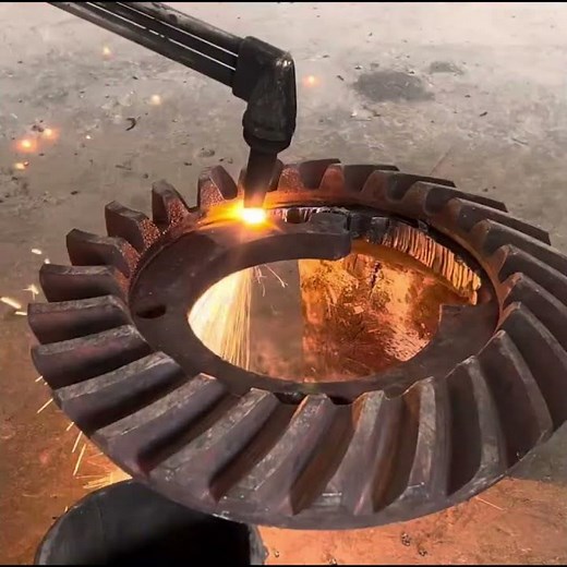 How to Professionally Restore and Repair Worn-Out Differential Gear Teeth with Threading Technique