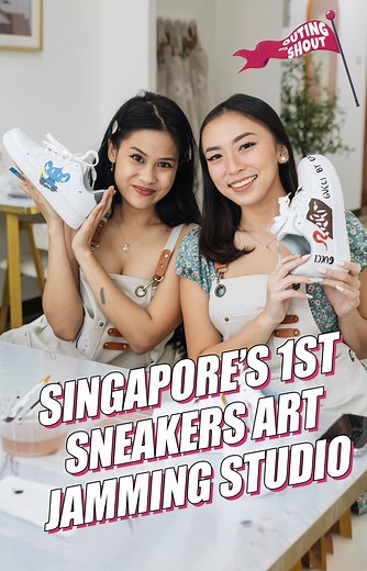 The first sneaker art jamming studio in Singapore! For just $55, enjoy a 2 hour workshop session which includes a pair of white sneakers and a drawstring bag! 📍37 Beach Road #02-03, Singapore 189678 ⏰ Tuesday-Friday, 12pm-8pm; Saturday-Sunday, 11am-9pm | SHOUT
