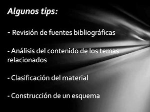 Guía para hacer un marco teórico
