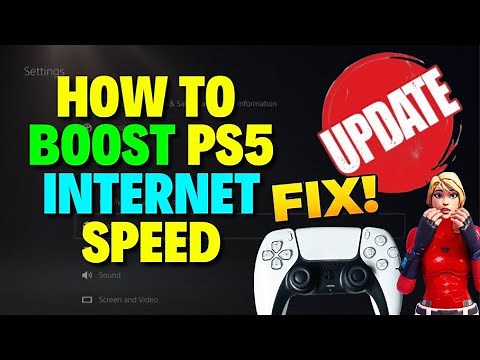 How to Boost PS5 Internet Speed [UPDATED]