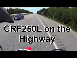 2018 CRF250L: The Highway Ride