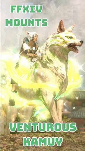 FFXIV Mounts: Venturous Kamuy