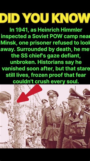 The WWII Mystery: Who Was This Defiant Prisoner? ❓
