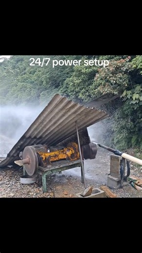 102K views · 1.4K reactions | This is a smart and creative idea, a small hydro system that gives power all day and night. It’s a good example of making the most with what we have. 24/7 Power #Innovation #MiniHydro #SustainableEnergy #PapuaNewGuinea #LocalSolutions #ImprovisedTech #CleanPower #CommunityDriven | Wesley Dari-Freelance | Facebook