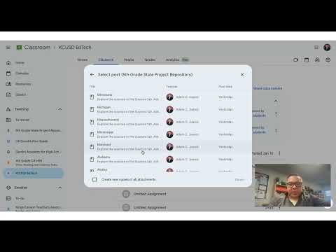 How to Reuse a Post in Google Classroom