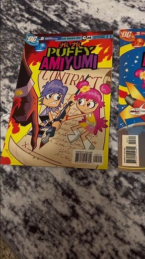 Hi Hi Puffy AmiYumi comics 2 and 3 unboxing