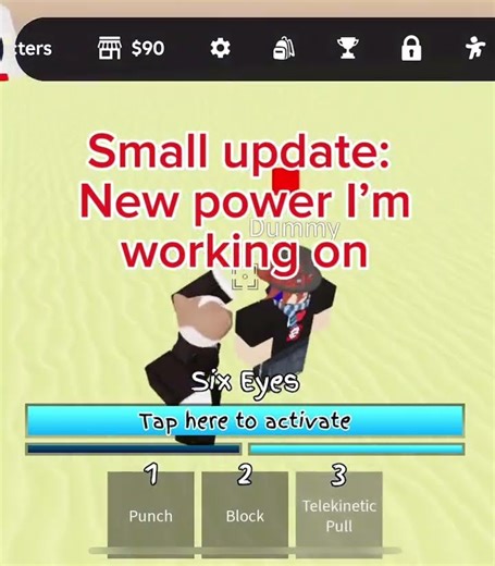 JJS Skill Builder Map Update #jjs #jujutsushenanigans #jujutsukaisen #roblox