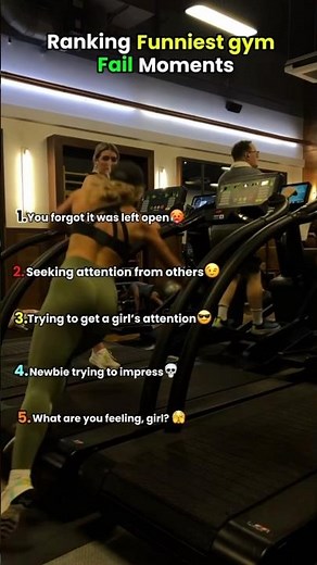 Ranking the Funniest Gym Fail Moments 😂 | Epic Gym Fails
