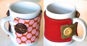 Easy Way To Sew A Coffee Cozy For Home