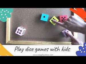 PLAY IDEAS | Fun and Educational Dice Games for Kids: Learn Colors and Dot Recognition Through Play!