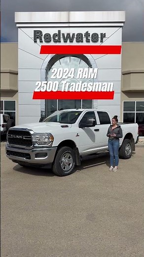 New 2024 Ram 2500 Tradesman Crew Cab 4x4 - Heavy Duty RAM | Stock # RR27976 - Redwater Dodge