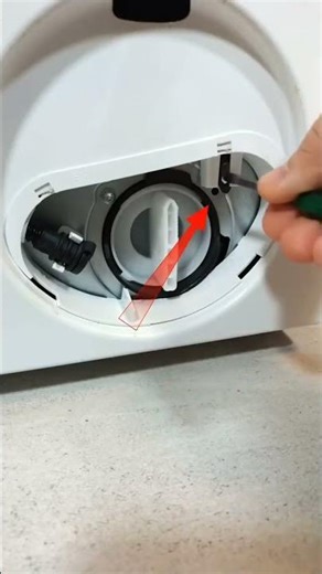 Emergency opening techniques for washing machine doors #DIY #SciencePopularization