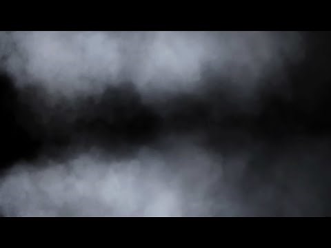 White Smoke Effect Overlay On Black Background