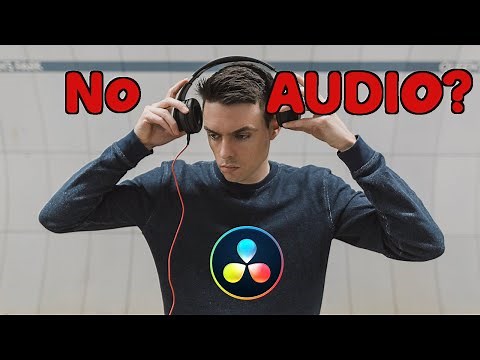 Kein Audio in DaVinci Resolve 16 - Videobearbeitung Tutorial [DEUTSCH]