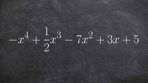 How to tell the difference between the leading coefficient and the degree of a polynomial