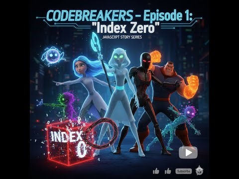 CODEBREAKERS – Episode 1: “Index Zero” | JavaScript Story Series