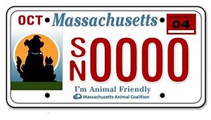 "I'm Animal Friendly" License Plate the Perfect Gift for Animal Lovers