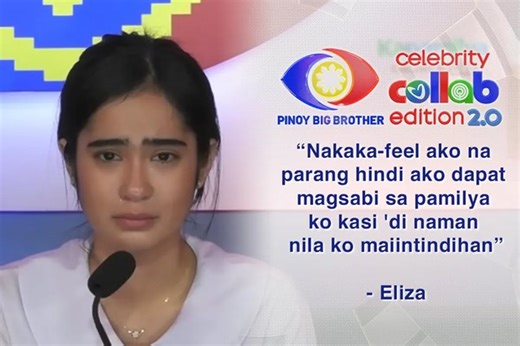 Day 12: Eliza, nahirapang magkuwento tungkol sa pamilya | PBB Collab 2.0 | ABS-CBN Entertainment