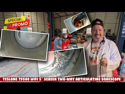 Is THIS Carbon Killing Your Engine? LIVE Investigation with the Teslong TD500 HD Borescope.