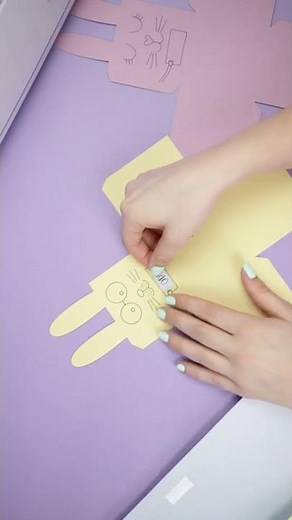 Osterkörbchen plotten: schneiden, falzen und schrieben Cricut Maker 3 kostenlose Plotterdatei