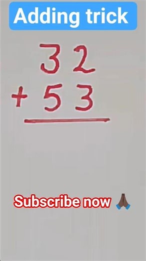 adding trick janiye multiplication adding trick #maths #mathas #mathstricks #math #mathmath #mathway