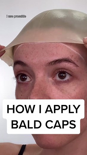 Applying Handmade Bald Caps Tutorial