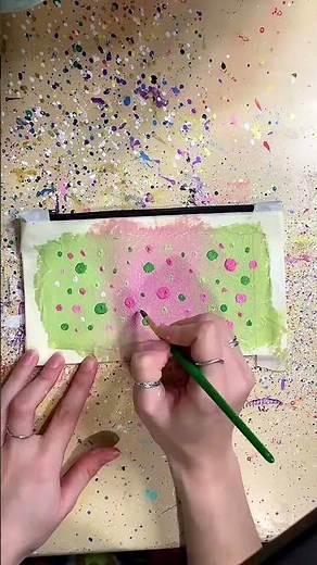 Creating a Colorful Polka Dot Pouch Design