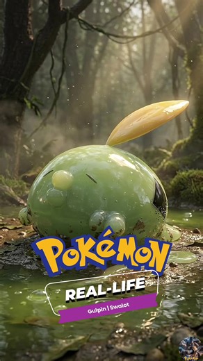 Pokemon tiến hoá ngoài đời thực... 316 Gulpin 317 Swalot #pokemon #pokedex #pokemoninreallife #realisticpokemon #pokemonevolution