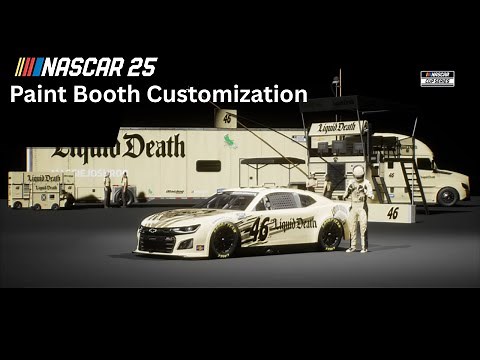 NASCAR '25 Paint Booth Customization