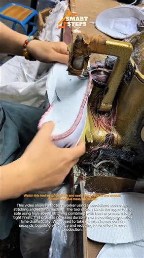 This Machine Seals Shoes in Seconds… Factory Workers Can’t Keep Up! 😳🔥