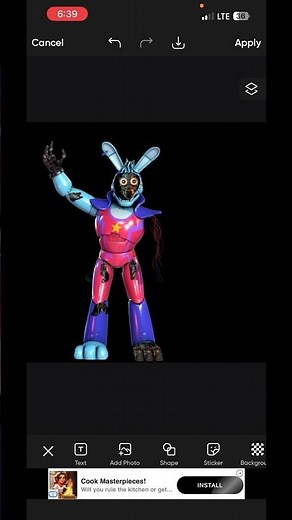 Making withered glamrock bonnie