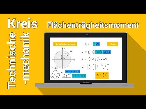 Flächenträgheitsmoment Kreis Berechnen | Festigkeitslehre | Technische Mechanik