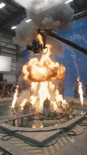 Behind the Scenes of a Crazy Movie Explosion! 🎥🔥