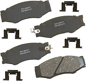 Bendix Premium SBC266 Ceramic Brake Pads for Select Models INFINITI M30,Nissan 200SX,300ZX,720,D21,Ichi Van,Maxima,Multi,Pickup,Stanza