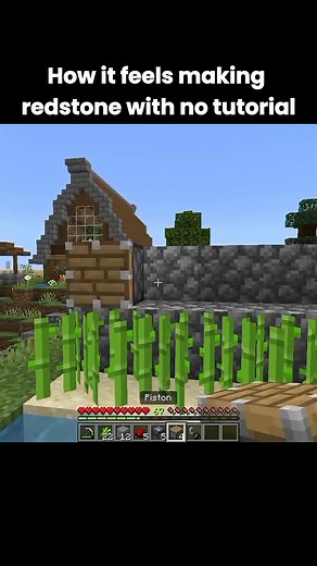 When trying to do redstone with no tutorial #morphosis #deltaforcegame #minecraft #minecraftmemes #minecraftbuilding #minecraftanimation