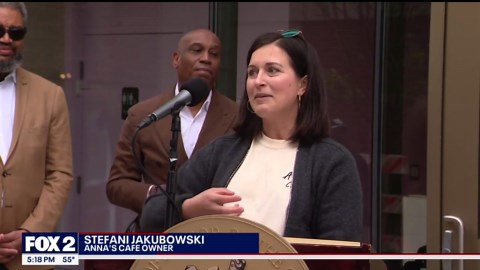 New cafe opens in Detroit's Brush Park