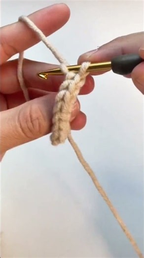 Basic crochet stitches
