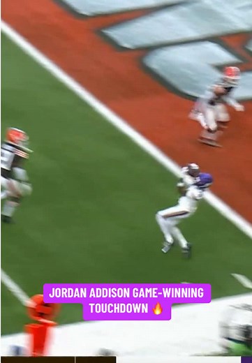 Jordan Addison's Game-Winning Touchdown Highlights