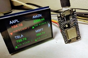 Live Stock Price Display with ESP8266