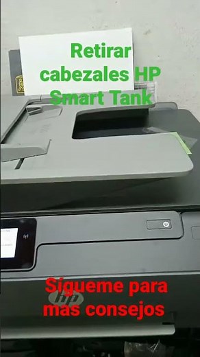 How to change the HP Smart Tank printer printheads. 515, 530, 615, 630....