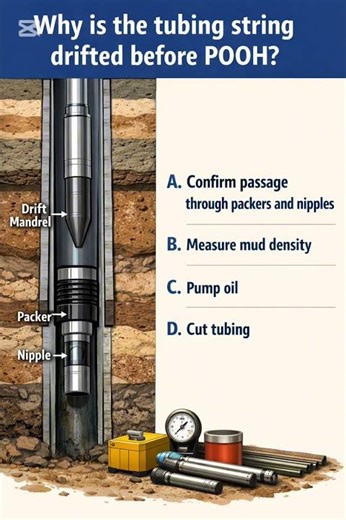 Tubing Drift Check Before POOHQ119#CompletionOperations